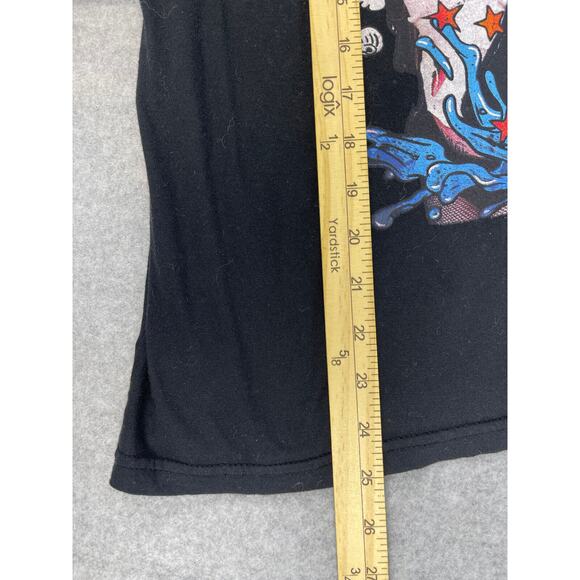 DC Comics Suicide Squad Harley Quin Muscle Shirt Women's Size S Black - Picture 4 of 5